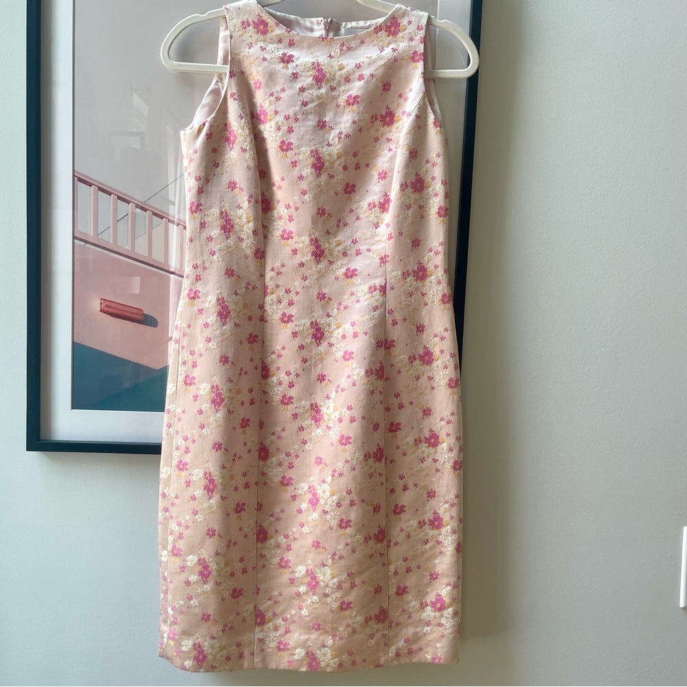 Oscar by Oscar de la Renta floral sheath dress